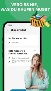 Keto Diät - Low Carb Rezepte screenshot