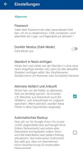 KFZ Fahrtenbuch Deutsch screenshot