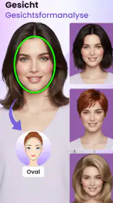 Frisuren testen mit KI & Bart screenshot