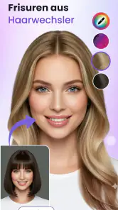Frisuren testen mit KI & Bart screenshot