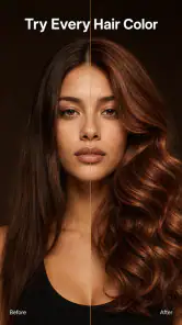 KI Haarfarbe & Frisuren testen screenshot