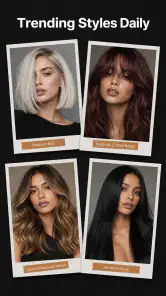 KI Haarfarbe & Frisuren testen screenshot