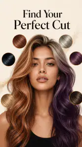 KI Haarfarbe & Frisuren testen screenshot