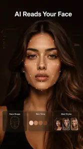 KI Haarfarbe & Frisuren testen screenshot
