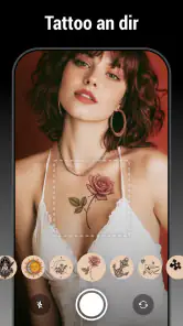 KI-Tattoo-Design, Körpereditor screenshot