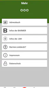 Kindernotfall-App screenshot