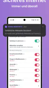Kindersicherung App von Ohana screenshot