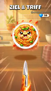 Kitchen Ninja: Messer werfen screenshot