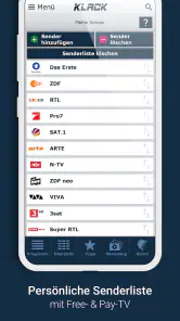 KLACK Fernseh- & TV-Programm screenshot