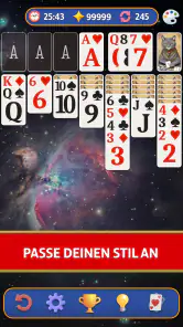 Klondike Solitär Kartenspiel screenshot