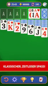 Klondike Solitär Kartenspiel screenshot