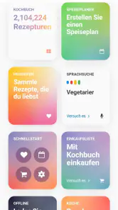 Kochbuch Rezepte screenshot