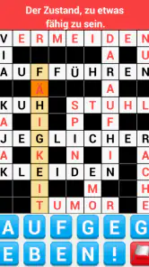 Kreuzworträtsel Deutsch screenshot
