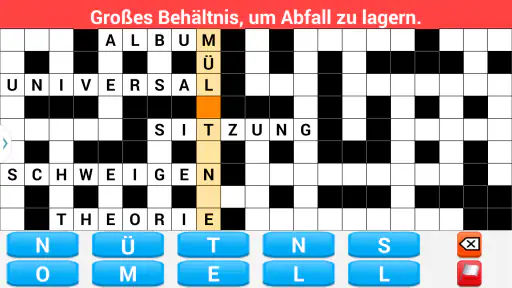 Kreuzworträtsel Deutsch screenshot