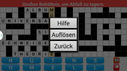 Kreuzworträtsel Deutsch screenshot