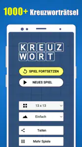 Kreuzworträtsel Deutsch Rätsel screenshot
