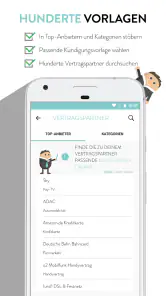 Kündigung - Verträge kündigen screenshot