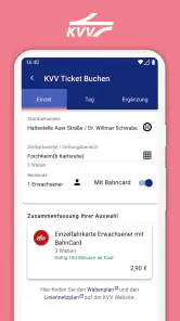 KVV.regiomove screenshot