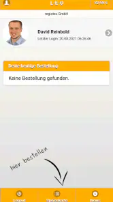 L-E-O Mensa-App screenshot