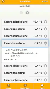 L-E-O Mensa-App screenshot