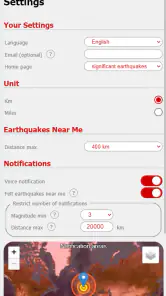 LastQuake screenshot