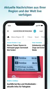 Lausitzer Rundschau screenshot