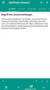 Lawdroid – Deutsche/EU-Gesetze screenshot