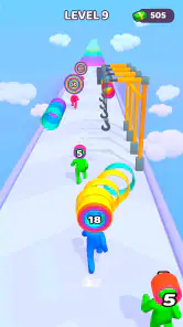 Layer Man 3D: Laufen & Sammeln screenshot