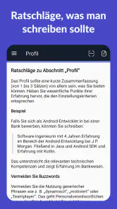 Lebenslauf Erstellen - Resume screenshot