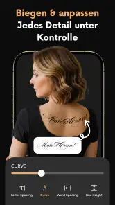 lettering Tattoo - Font Design screenshot