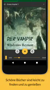LibriVox Hörbücher screenshot