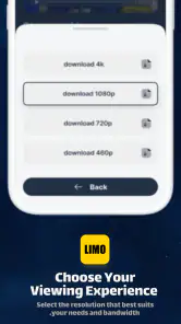 limo screenshot
