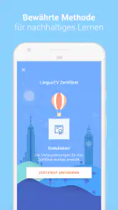 LinguaTV Sprachen lernen screenshot