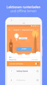 LinguaTV Sprachen lernen screenshot