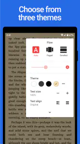 Lithium: EPUB-Lese-App screenshot