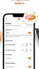 Live Orders screenshot