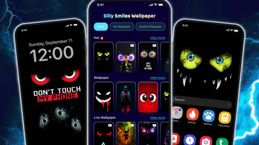 Live Wallpaper: Silly Smiles screenshot