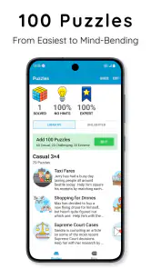 Logic Grid Puzzles: Brain Game screenshot