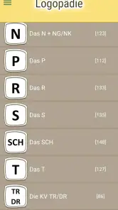 Logopädie App : Übungen  [PMQ] screenshot