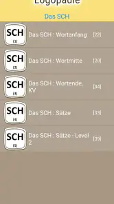 Logopädie App : Übungen  [PMQ] screenshot