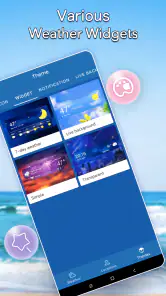 Lokales Wetter：Alarm-Widget screenshot