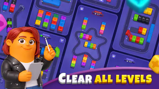 Loop Master: Farben Sortieren screenshot