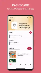 Looping - Familienkalender screenshot