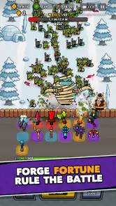 Lucky Forge: Idle TD Game screenshot