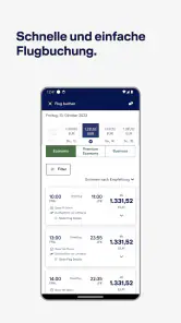 Lufthansa screenshot