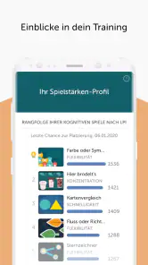 Lumosity: Gehirnspiele screenshot