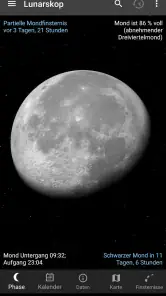 Lunarskop Pro Mondansicht screenshot