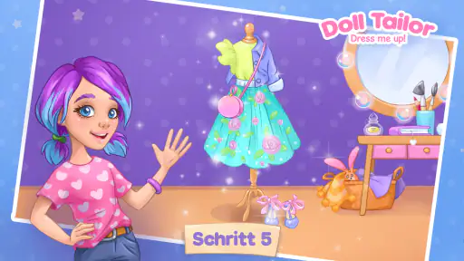 Mädchen Ankleidespiele. Nähen screenshot