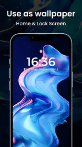 Magic Fluid Live Wallpapers 5D screenshot