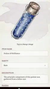Magwa's Magic Item Compendium screenshot